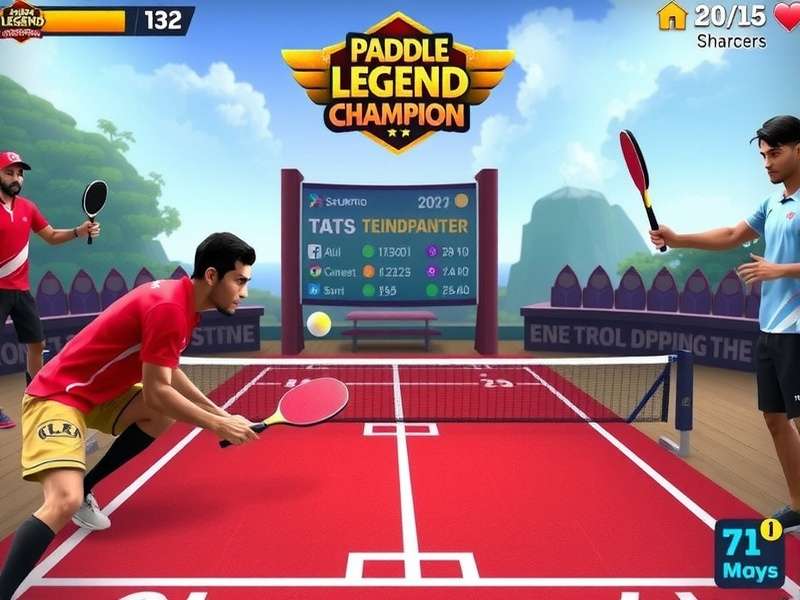 Paddle Legend Champion Gameplay Screenshot